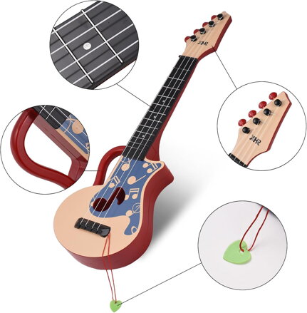 Summina 54 cm ukulele s trsátkem