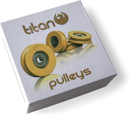 4 x kladka pro otvírač dveří Titan