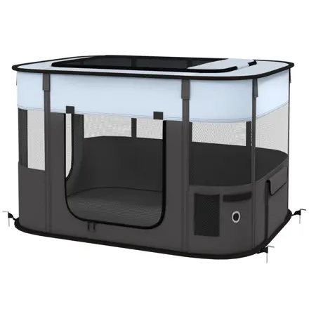 Skládací výběh pro domácí mazlíčky s úložným vakem pro štěňata a koťata Indoor Outdoor