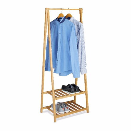 Stojan na oděvy bambus Lux