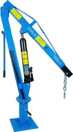 Hydraulický otočný jeřáb 1T BAUG |modrá
