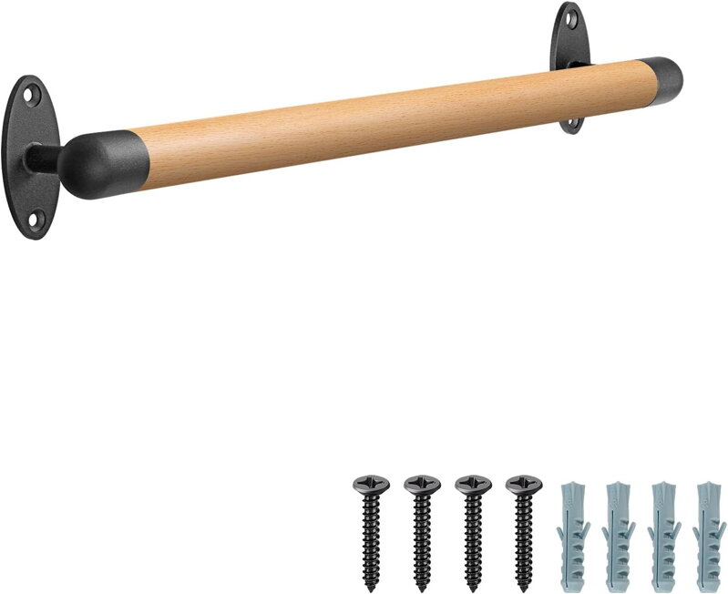 Dřevěné madlo zábradlí na vnitřní schody 66 cm Dřevěné madlo zábradlí na vnitřní schody 66 cm