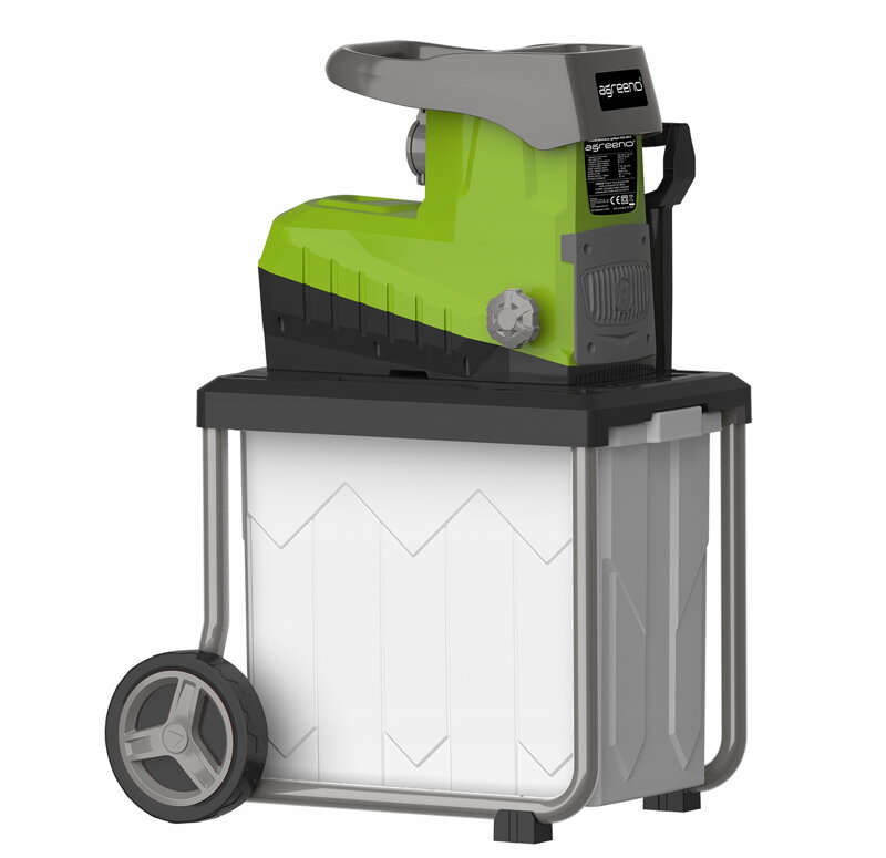 Drtič na větve VÁLCOVÝ FRÉZOVÝ ALUMINIUM 60 l Agreeno  AG-051