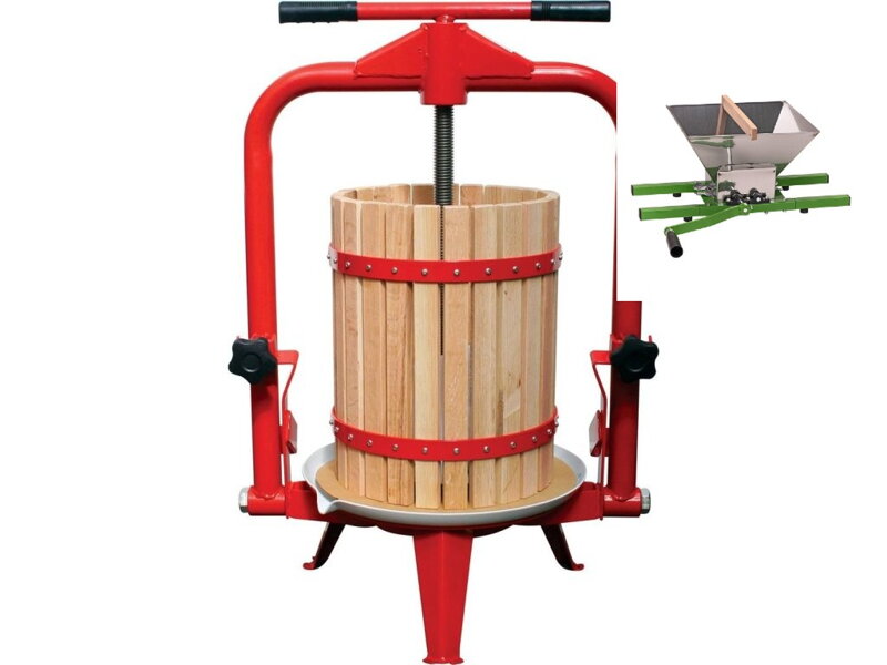 Lis na ovoce 12l plus mlýnek drtič na ovoce 7 L Strend Pro Harvester CFP12