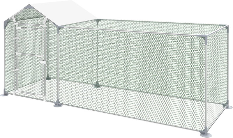 Venkovní výběh pro zvířata kurník 2 x 1 x 1,5 m