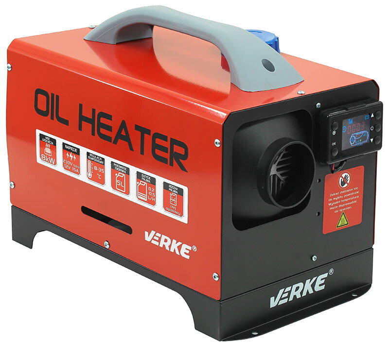 Přenosné topení na topný olej 8 kW Deget Oil Přenosné topení na topný olej 8 kW Deget Oil