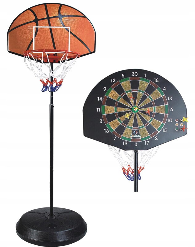 Basketbalový koš plus šipky Basketbalový koš plus šipky