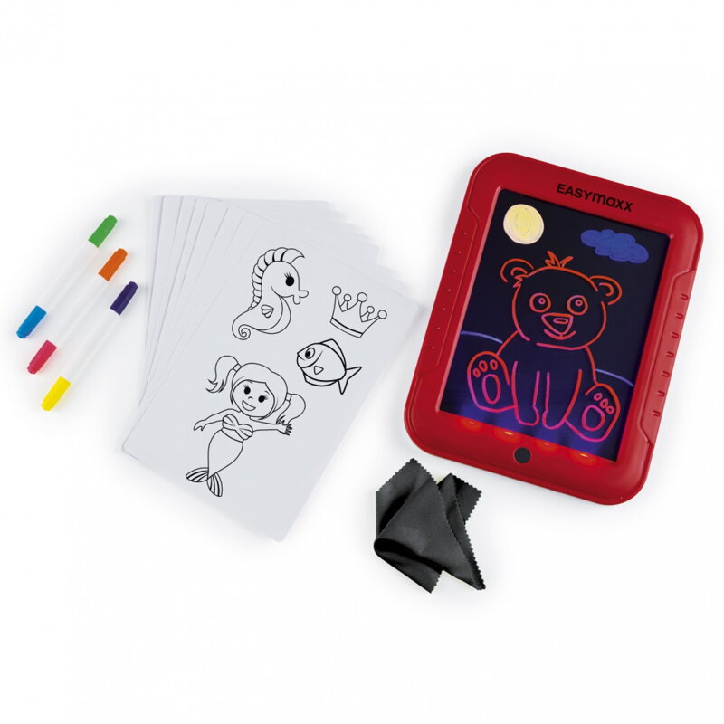 Magická kreslící tabulka EASYmaxx Malpad Magic Glow Magická kreslící tabulka EASYmaxx Malpad Magic Glow
