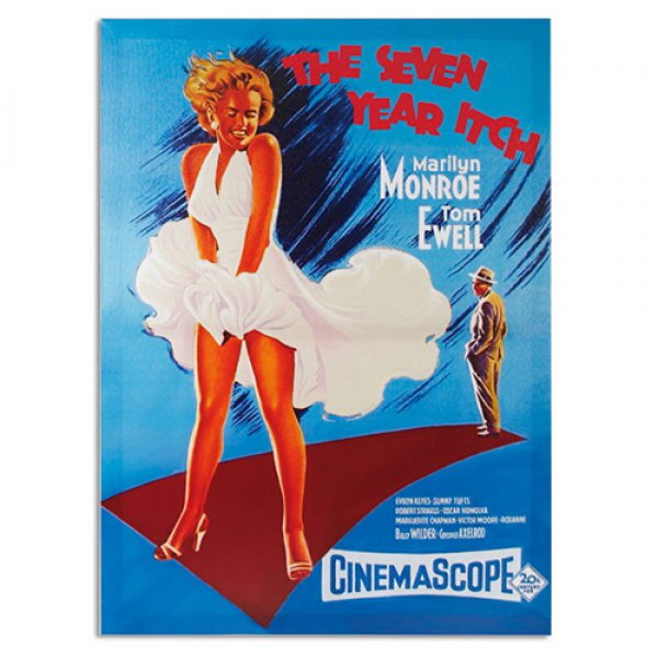 Filmový plakát Marilyn Monroe Filmový plakát Marilyn Monroe
